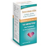 Nathuar Ivermectin Lotion 0.5% Head Lice Treatment,Just One Application,4 oz