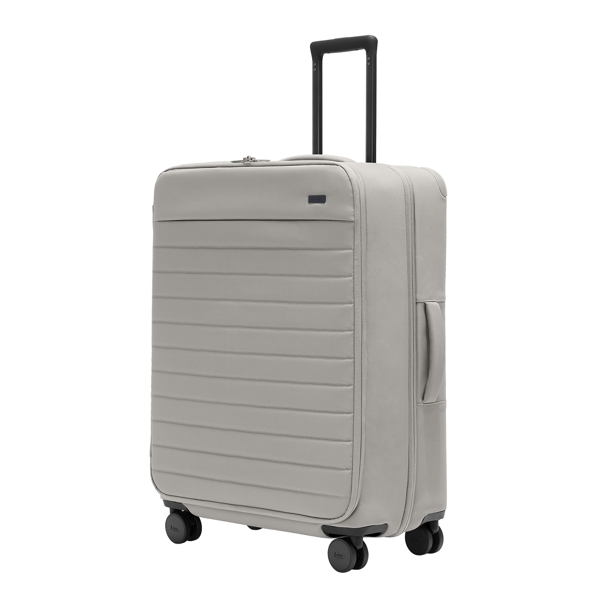 Photo 1 of Away Softside Large Checked Suitcase, 29 Inch Lightweight, Expandable Luggage For Men & Women, Durable Nylon Exterior, TSA Approved Lock, Ideal For Trips 2+ Weeks, Cloud Gray