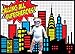 Superhero Mask and Leg Warmers Play Dress Up Set Toddler Birthday Photo Prop