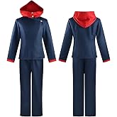 Anime Cosplay Costume Adult Sports Coat Uniform Button Blazer Blue Halloween Outfits Unisex Jacket with Pants