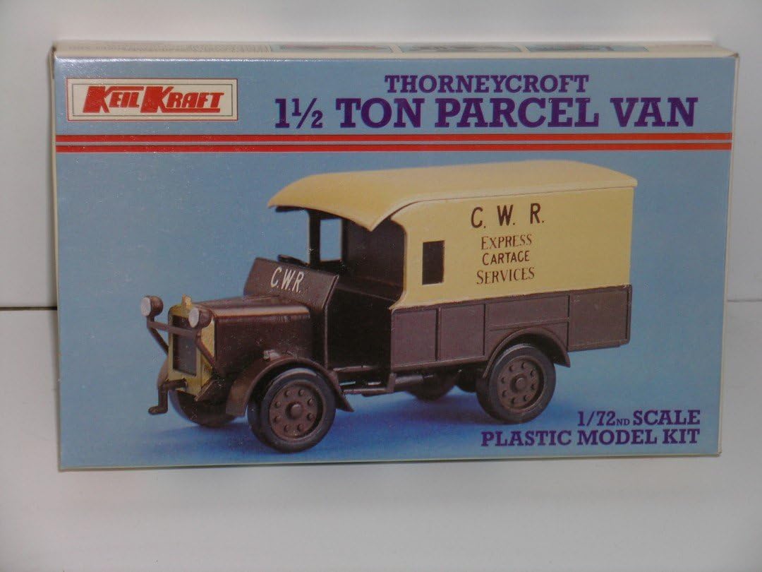 Keil Kraft "Thorneycroft 1 1/2 Ton Parcel Van" Plastic Model Kit