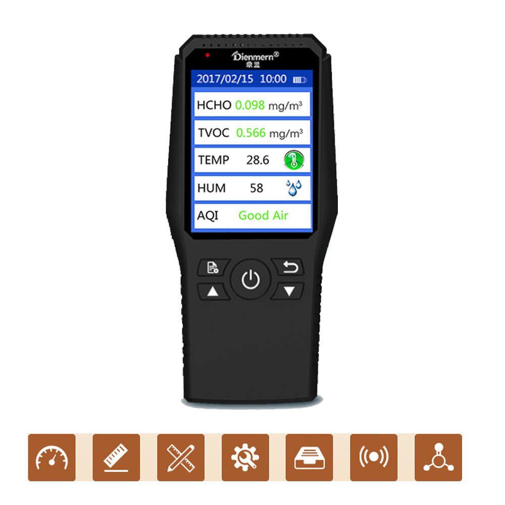 Qooarker Multi Testers Indoor Air Quality Detector Accurate Testing