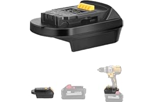 YRGJDCA for Milwaukee Battery Adapter (for M18 Battery to for DeWalt 20V Tools)