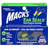 Mack's Ear Seals Dual Purpose Earplugs 1 Pair