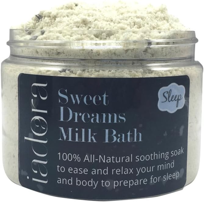 Lavender Milk Bath Soak with Patchouli - Sleep-inducing Aromatherapy for Sleep ~ Ultra-creamy, Nourishing, Skin Moisturizing Milk Bath Powder ~ Made From Fresh Real Ingredients