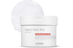 COSRX BHA Toner Pads, 70 Sheets, Exfoliating Pads for Dead Skin & Blackheads, Minimize Pores, Prevent Breakouts, Smooth Skin Texture, Korean Skin Care, Stocking Stuffers, Holiday Gifts,Gifts For Women
