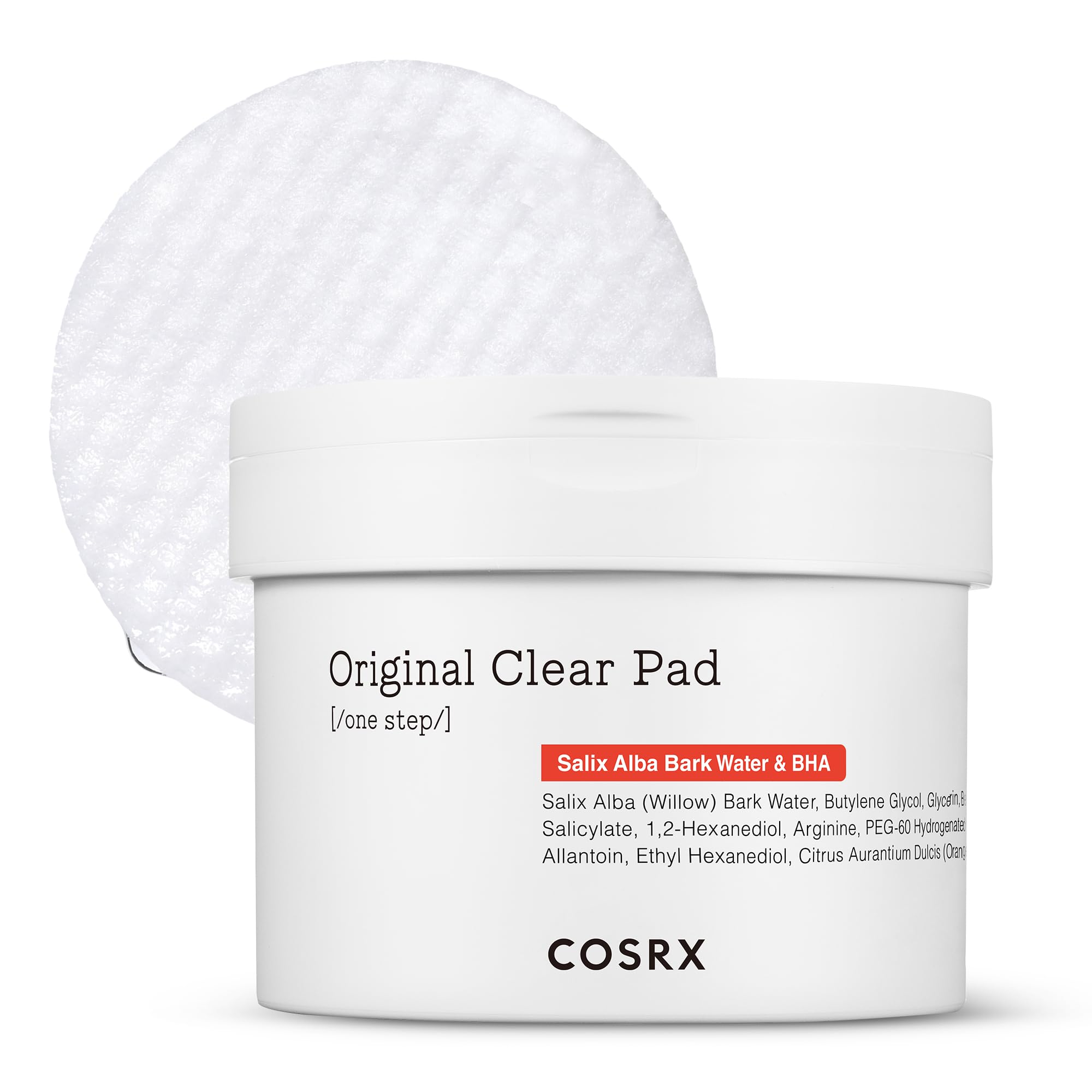 COSRX One Step Original Clear Pad, 70 pads | BHA Toner-soaked | Exfoliating and Cleansing Pad…