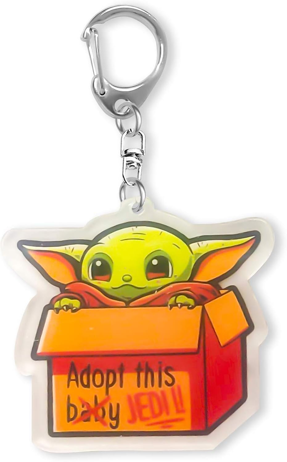 GAhora Baby Yoda Keychain Baby Yoda Jewelry Gifts for Best Friends