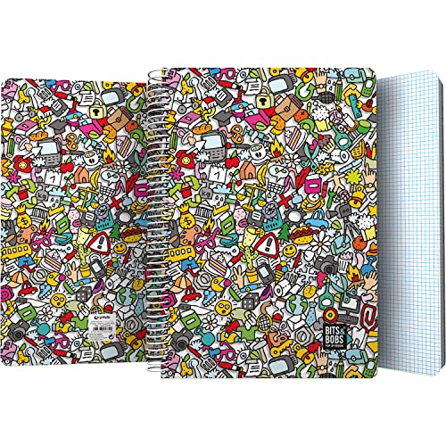 Grafoplas Bloc folio grille 4 mm 80hj Icons Bits and Bobs