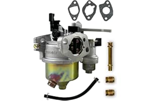 TURBOTUNITY 212 Carburetor Kit for Harbor Freight Predatot 212cc 224 w/Performance Jets 6.5HP 7HP Coleman CT200U EX BT200X Baja MB200 Mini Bike Go karts