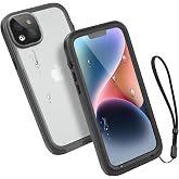 Catalyst Total Protection Case for iPhone 14 Plus - 5X More Waterproof iPhone Case, Highly Responsive Screen and Face id, Survives up to 65% Higher Drops Black