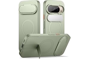 SURITCH for Google Pixel 10 Pro XL Phone Case, Compatible with MagSafe, Protective Cover with Camera Cover & Adjustable Metal