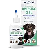 Vetericyn Plus Wound Dressing Gel for Animals| Thick Barrier Wound Care for Cats, Dogs, Horses, and Small Animals, Works on Wounds and Skin Irritations. 3 Ounces