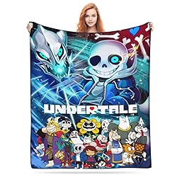 Cartoon Flannel Blanket Super Soft Throw Cute