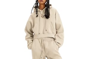 Eisctnd Sweatsuits Joggers 2 Piece Sweat Sets Pullover Jogging Tracksuit Hoodie Set