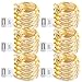 Oak Leaf Fairy Lights Battery Operated LED String Lights with Remote,19.7ft 60-LEDs, Waterproof, Warm White,6-Set.