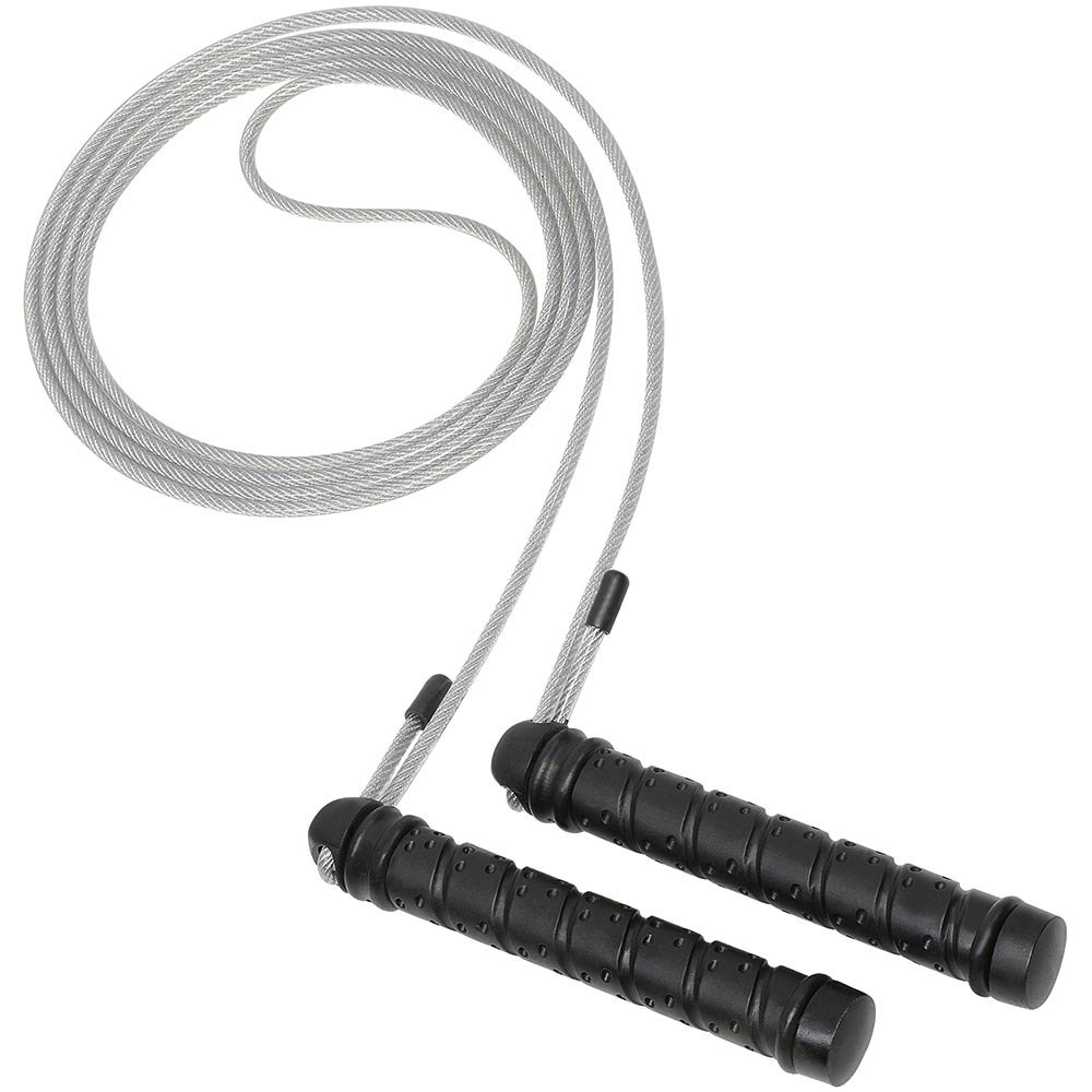 Deuser 121011 Weight Rope Skipping Rope, Silver, One Size