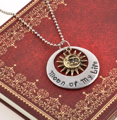 Tonkaobadin Nattypat My Sun and Stars Moon of My Life Game of Thrones Khal Stylish Pendant Necklace