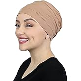 Hats Scarves & More Chemo Cap Cancer Headwear Women Bamboo Turban 50+ UPF Sun Protection 3 Seam