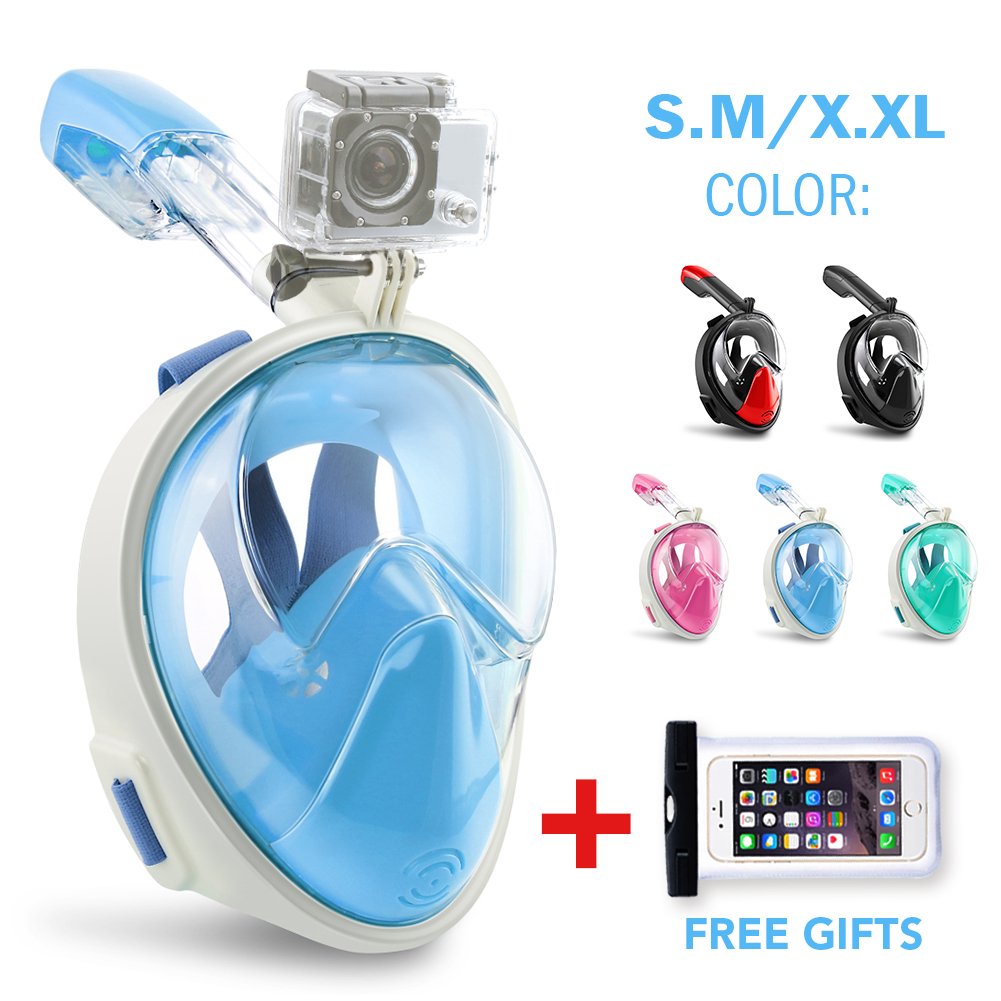 Máscara de Buceo Grados de vision Mascara de buceo natación Fácil respiración