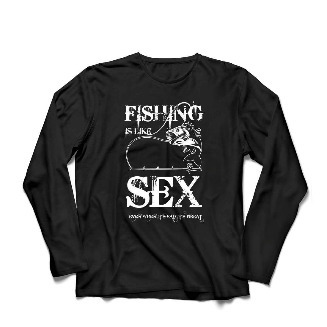 T Shirt Fishing Is Great Humor Quotes Funny Fisherman Gift Ideas 4286