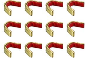 PATIKIL Bow String Nocking Points, 12 Pack Brass Archery Bowstring Nock Point Buckle Clip for Recurve and Compound Bow