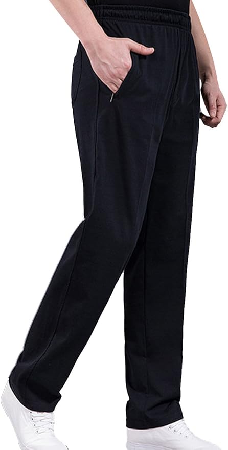 sweatpants with writing on the front