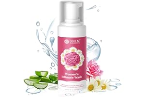 Skin Elements Intimate wash for Women (120 ml) with Rose & Chamomile Water, Calendula & Aloe Vera Extracts | Prevents Itching