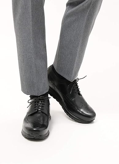 Amazon ザ スーツカンパニー Descente別注 フルグレインレザー フルブローグシューズ ブラック 50 The Suit Company ザ スーツカンパニー ビジネスシューズ