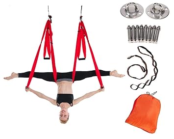 Conjunto De Columpio De Yoga Aéreo - Hamaca De Yoga ...