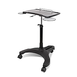 EHO Mobile Laptop Standing Desk Carts on Wheels
