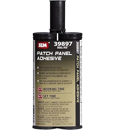 Amazon.com: SEM 39897 Dual-Mix Patch Panel Adhesive - 7 oz