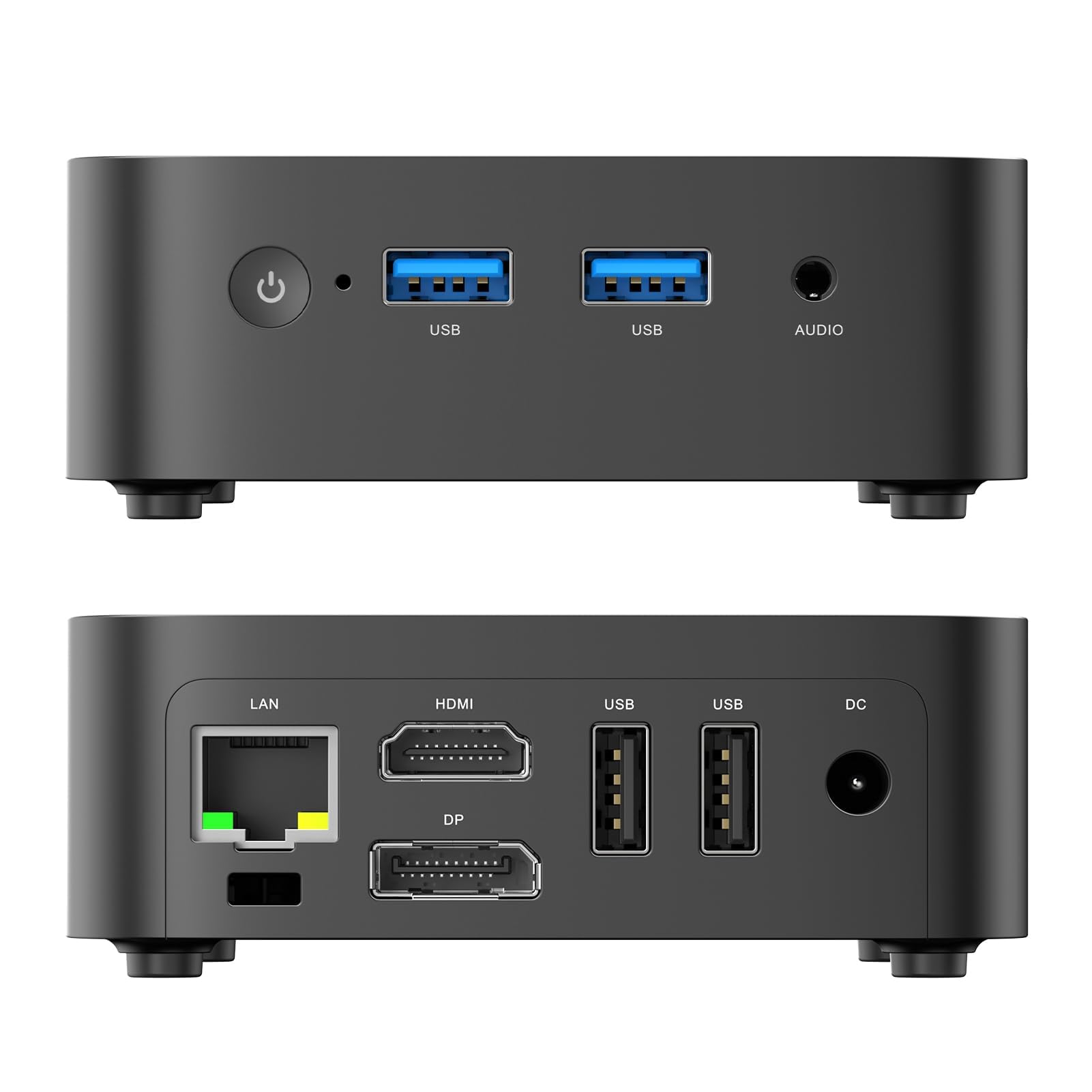 ACEMAGIC Mini Pc 11 Pro, Processor N95 (Beat N100/N150) up to 3.4 GHz Mini Computers, 16GB DDR4 512GB SSD, 4K Dual Display WiFi BT VESA Micro Small Pc for Business and Home, Mini Desktop
