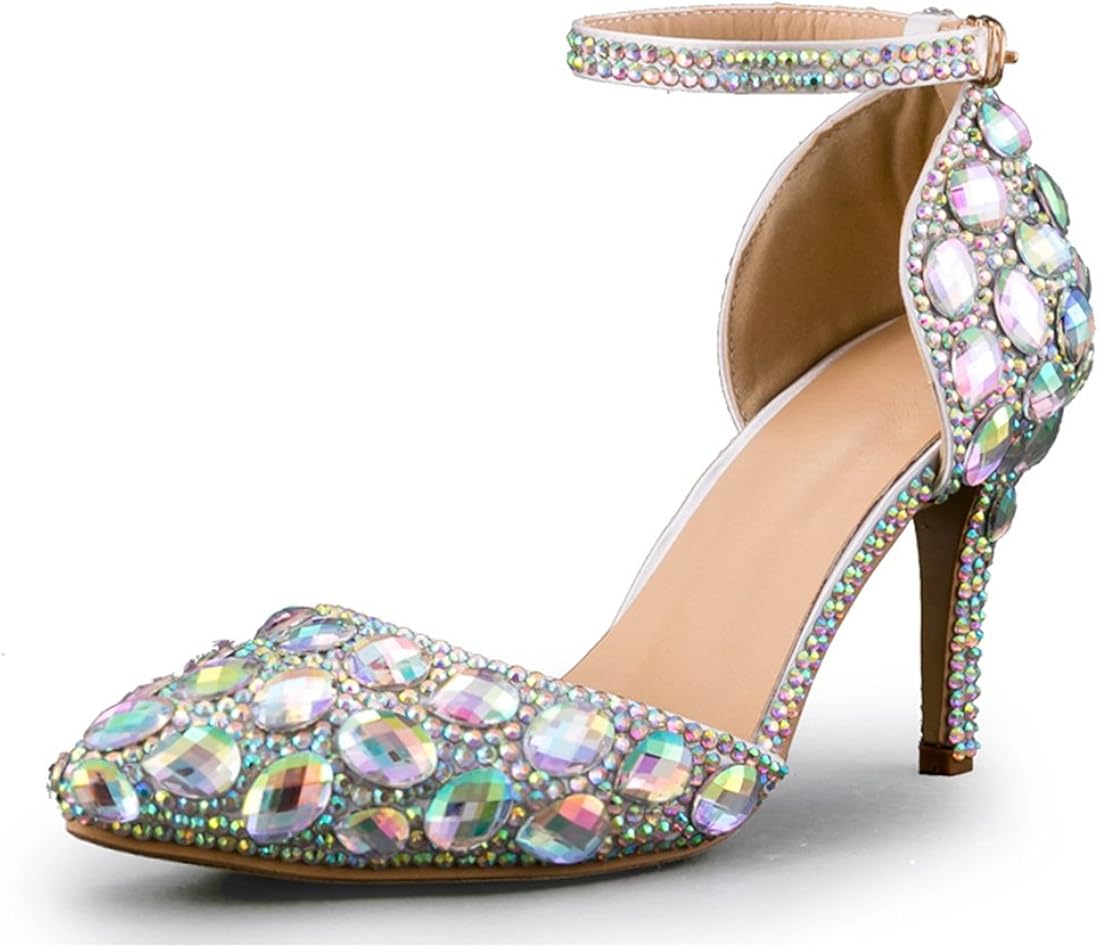 sparkling prom shoes