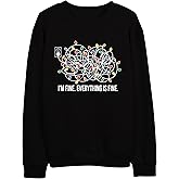 SUWATOIN Womens Christmas Sweatshirt Christmas Lights Long Sleeve Shirts Funny Xmas Holiday Pullover Tops