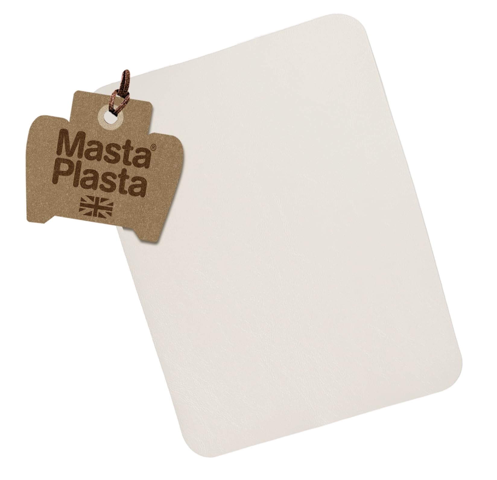 MastaPlasta Original Easy All-in-One Leather Repair Kit. Leather Patches for Sofas Self Adhesive - Ivory 28cm x 20cm (11in x 8in) – Upholstery Leather Repair Patch for Car Seats, Chairs, DIY, Craft — image 1
