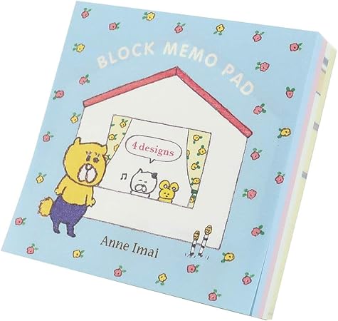 Amazon Co Jp 今井杏 メモ帳 ブロック メモ くまいぬハウス オリエンタルベリー 4柄180枚綴り かわいい グッズ 通販 おもちゃ