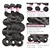 Eliana 8A Hair Brazilian Body Wave 3 Bundles 18 20 22inch Unprocessed Virgin Human Hair Weave Natural Black #1B Color Brazilian Hair Bundles