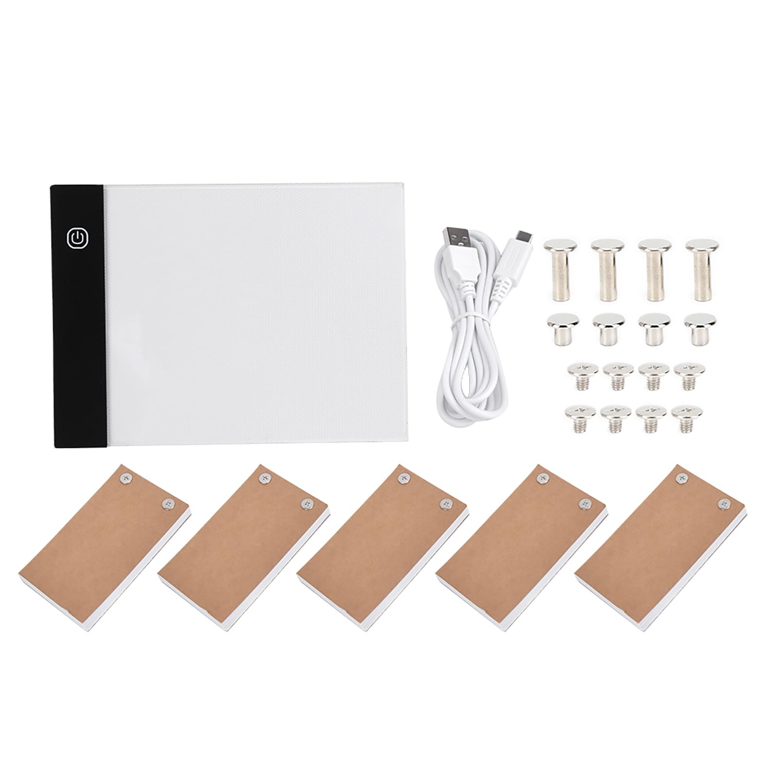 Drawing LED Board Tracing Light Box LED Flip Book Kit USB A6 Painting Practice Art Supplies Art Drawing(USB)