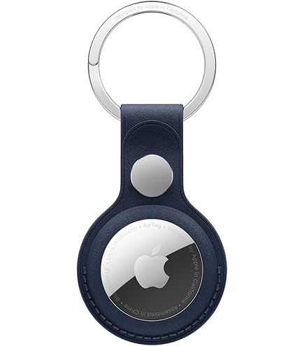Amazon.com: Apple AirTag FineWoven Key Ring - Deep Blue