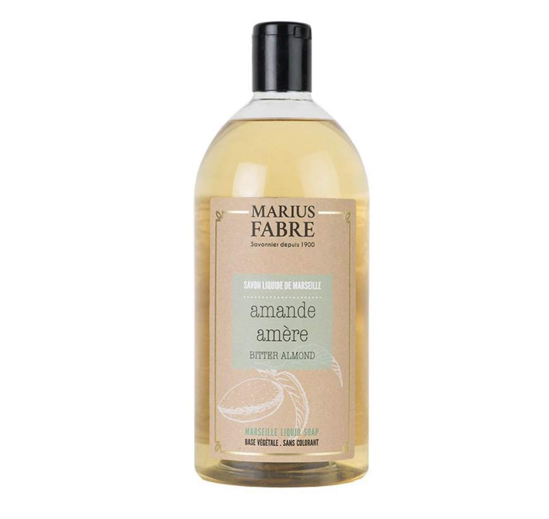 Marius Fabre Savon de Marseille Liquid Soap Bitter Almond 1 L