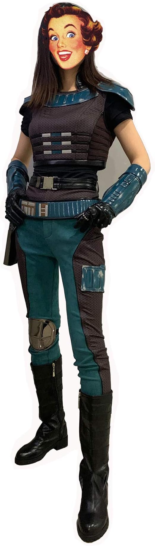Amazon.com: Womens The Mandalorian Costume Cara Dune ...