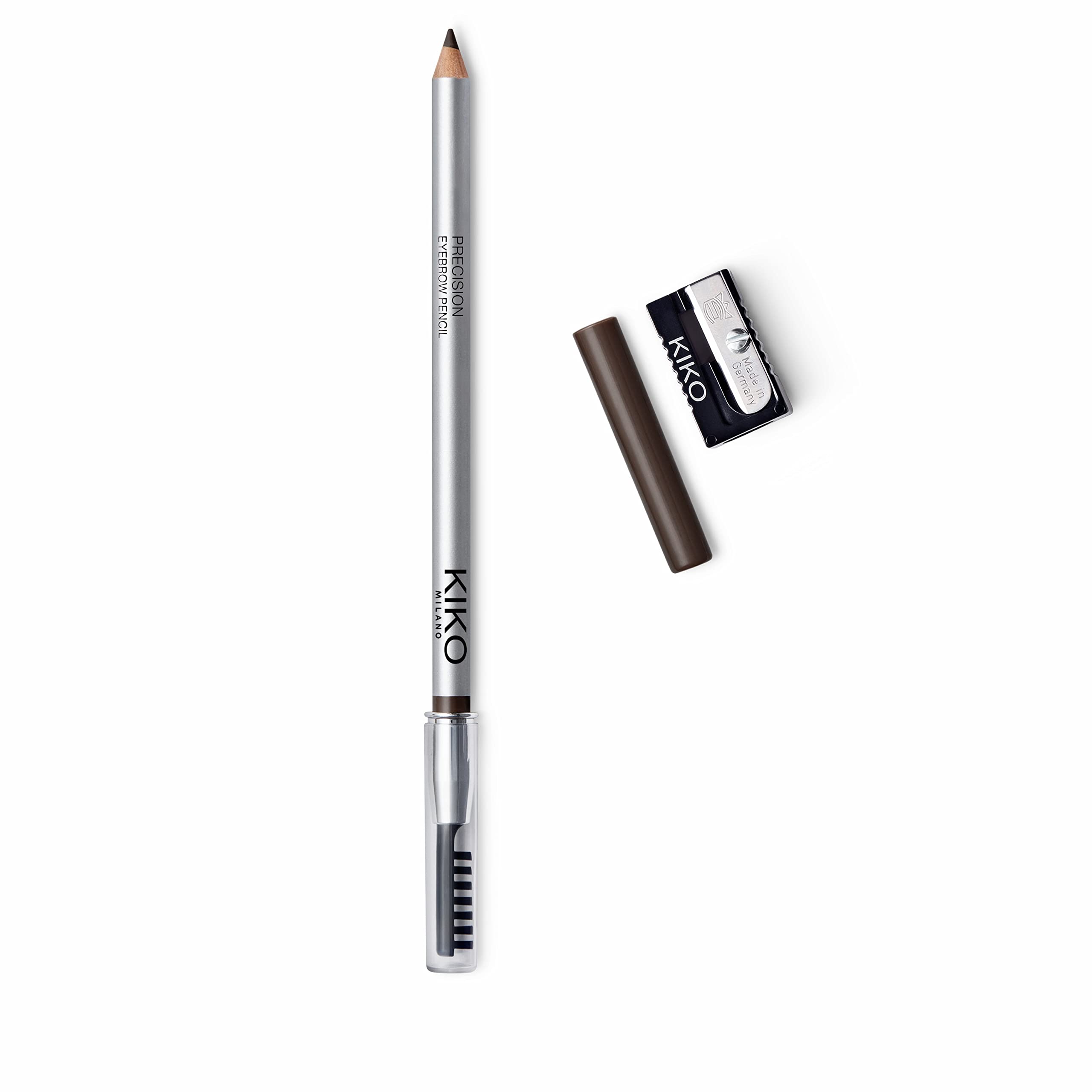 Photo 1 of KIKO Milano Precision Eyebrow Pencil 01, Eyebrow Pencil With Micro-Precision Hard Formula And Separator Comb