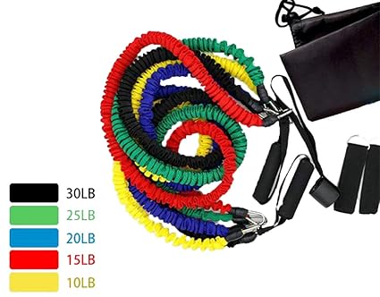 Amazon.com: Lcyy-Yoga - Juego de bandas de resistencia para ...