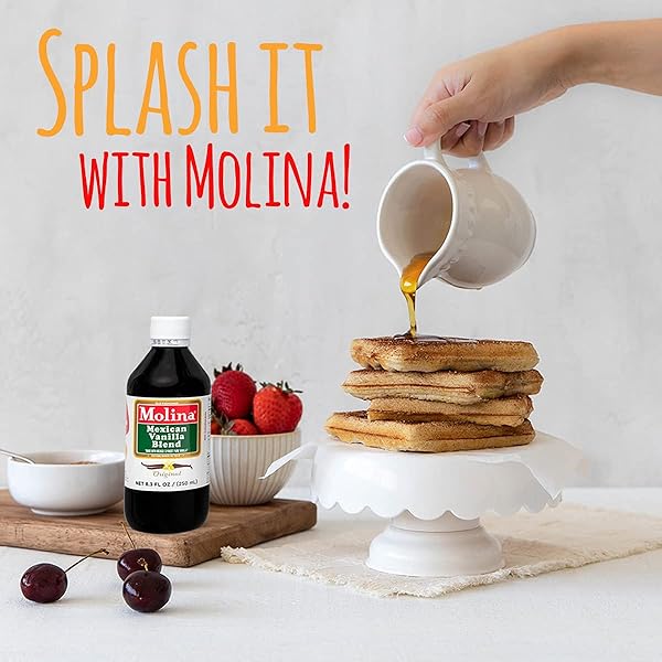 MOLINA MEXICAN VANILLA BLEND EXTRACT – ORIGINAL, 8.3 FL OZ