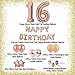 16th Birthday Decorations Party Supplies for Girls | Rose Gold Sweet 16 Birthday Party - Giant Number Foil Balloon + 12