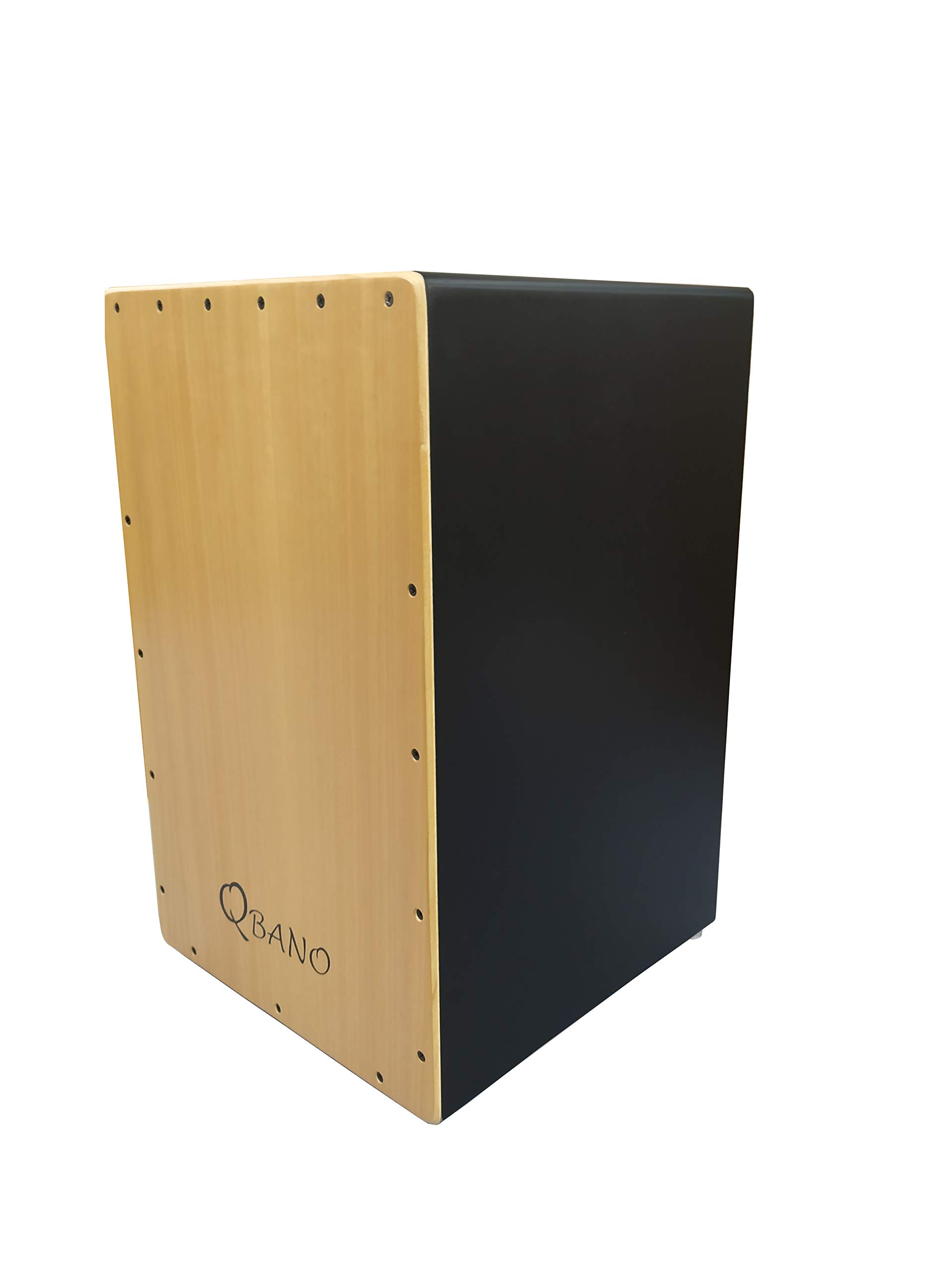 qbano 7 m44 m – Flamenco Cajon, Wood Color