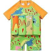Toddler One-Piece Swimsuit Beach Sport Summer Swimwear Hawaiian Floral Bathing Suit for Girls Boys