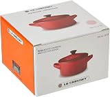 Le Creuset Stoneware Petite Round Casserole 0.25 L Shell Pink 71901107770100 view 5