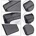 Badge Holder, Life-Mate PU Leather ID Cards Badge Holder Wallet with 3 Card Slots & 20